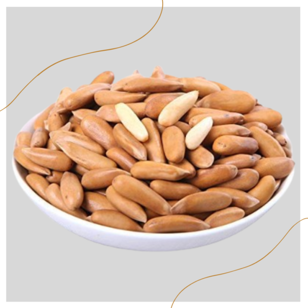 چلگوزا پائن نٹس || Pine nuts Chilgoza without shell- Skinless Chilgoza Pine nuts